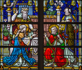 Mechelen - Wedding of Virgin Mary and st. Joseph in cathedral