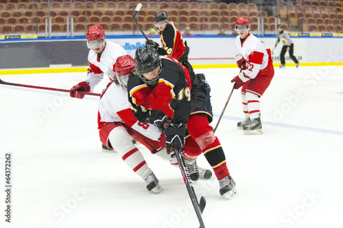 Fototapeta na szkło Hockey