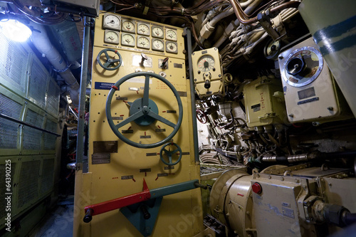 Tela Russian submarine interior