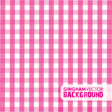 Pink Gingham Background