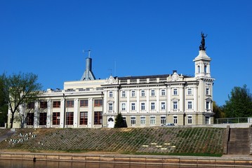 Wall Mural - Energy and Technology Museum. Vilnius city.