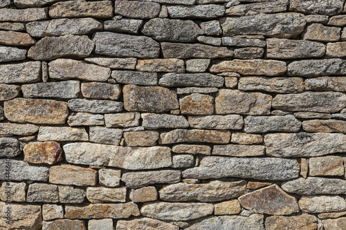 Obraz w ramie Granite Stones Wall