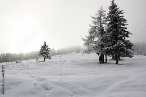 Fotografie, Obraz Ski resort Zillertal Arena. Gerlos, Austria.