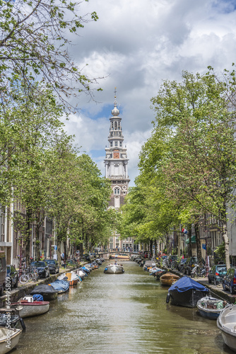 Tapeta ścienna Zuiderkerk w amsterdamie, holandia.
