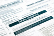 © vinnstock - travel insurance form