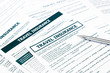 © vinnstock - travel insurance form