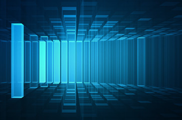 Wall Mural - abstract technology background
