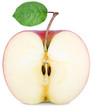 cut half an Apple