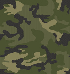 Wall Mural - micro pattern camouflage seamless