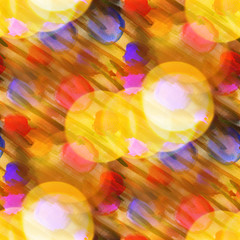 bokeh colorful pattern yellow, blue, red water texture paint abs