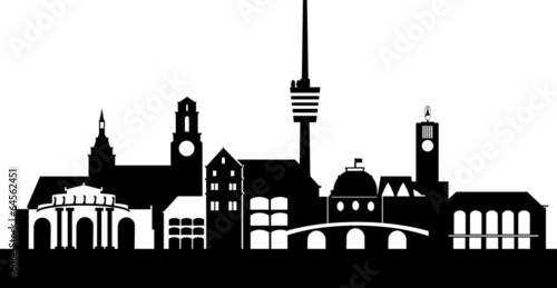 Stuttgart Deutschland Silhouette Buy This Stock Vector And Explore Similar Vectors At Adobe Stock Adobe Stock
