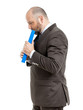 © magann - business man with blue folder