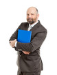 © magann - business man with blue folder