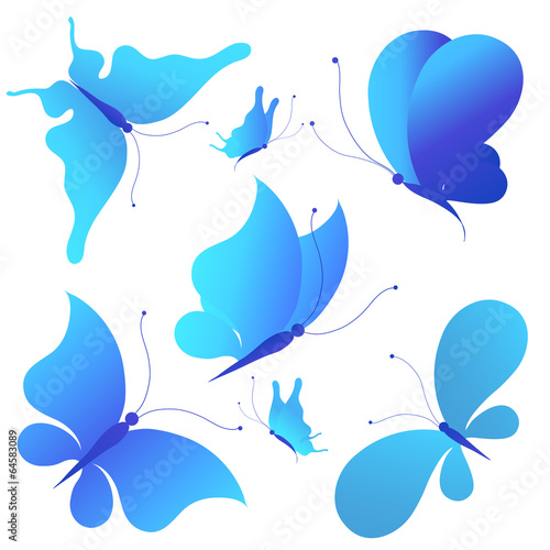 niebieskie-wektorowe-motyle