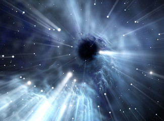 Wall Mural - heavy black hole.