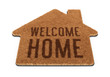 © faraktinov - Brown house shape welcome mat