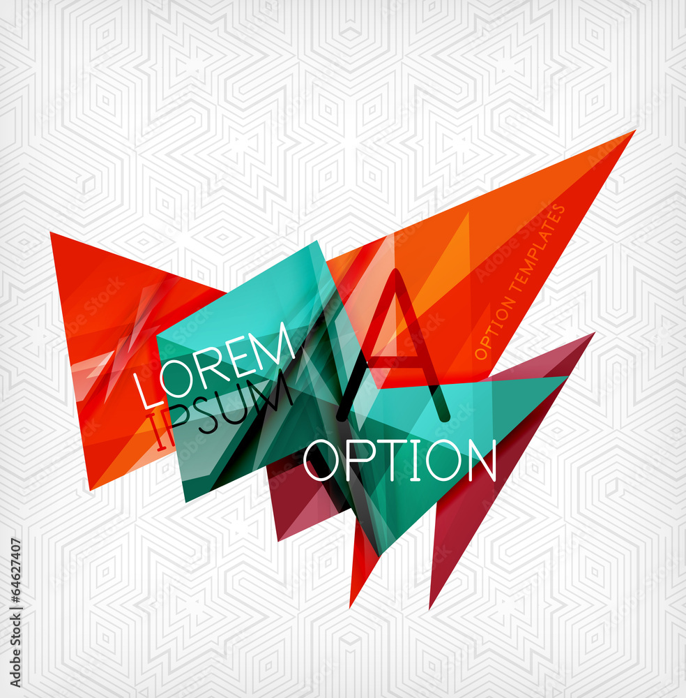 Infographic abstract background