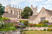 The War Memorial Garden At Christ Church College In Oxford