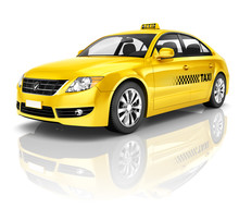 3D Taxi Car