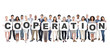 © Rawpixel.com - Group Of Diverse People Holding Word Cooperation
