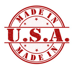 Wall Mural - Made in USA stamp