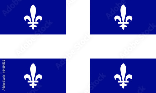 Fotoboard na płycie Flaga quebec