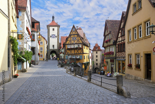 Tapeta ścienna Rothenburg ob der Tauber, Niemcy