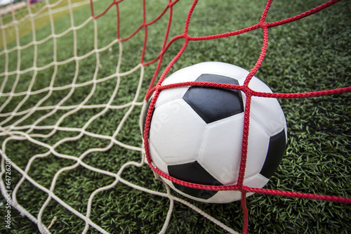 Naklejka - mata magnetyczna na lodówkę Amazing Soccer football Goal.