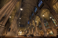 Interior Of St Patrick's Cathedral, Manhattan
