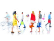 © Rawpixel.com - Group of Diverse Busy People Shopping