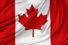 Silky Canadian Flag