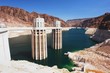 View of the Hoover Dam and Lake Mead