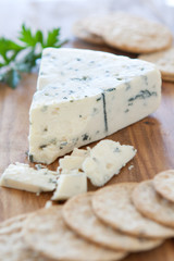 Wall Mural - Blue Cheese and Crackers