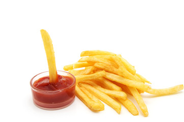 French Fries & Ketchup