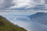 Fototapeta Góry - Lake Garda in Italy