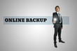 © Gajus - Businessman accessing Online Backup