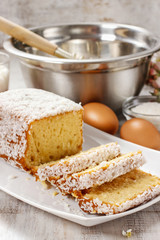 Canvas Print - Coconut cake