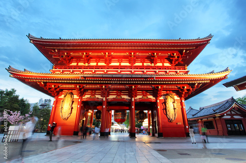 Tapeta ścienna Tokyo - sensoji - ji, świątynia w asakusa, japonia