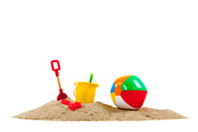 Toys At The Beach