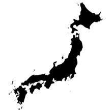 High Detailed Vector Map - Japan.
