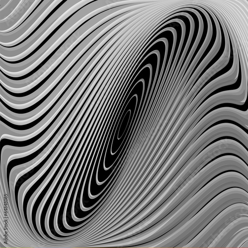 Board z aluminiowym obramowaniem Projekt monochromatyczne zakręt okrągłe ruch tło