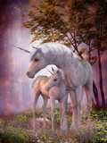 Unicorn Mare and Foal