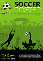 Wall Mural - Soccer Poster