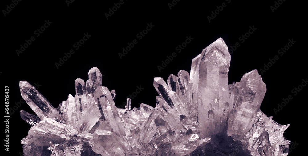 crystal quartz - obrazy, fototapety, plakaty 