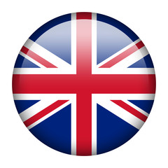 Poster - United Kingdom flag button