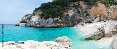 Fotoboard na płycie Plaża cala goloritze