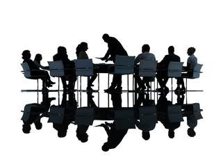 Wall Mural - Group of Business People Meeting