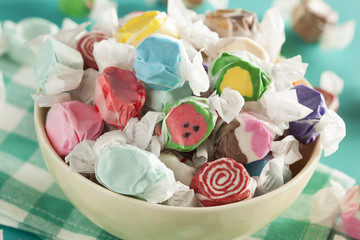 Wall Mural - Assorted Sweet Saltwater Taffy