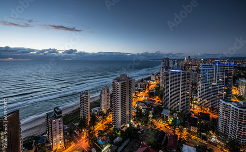 Obraz na płótnie canvas czteroczęściowy "tetraptyk" Brisbane, Australia.