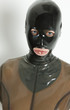 © Richard Semik - portrait of woman wearing latex clothes